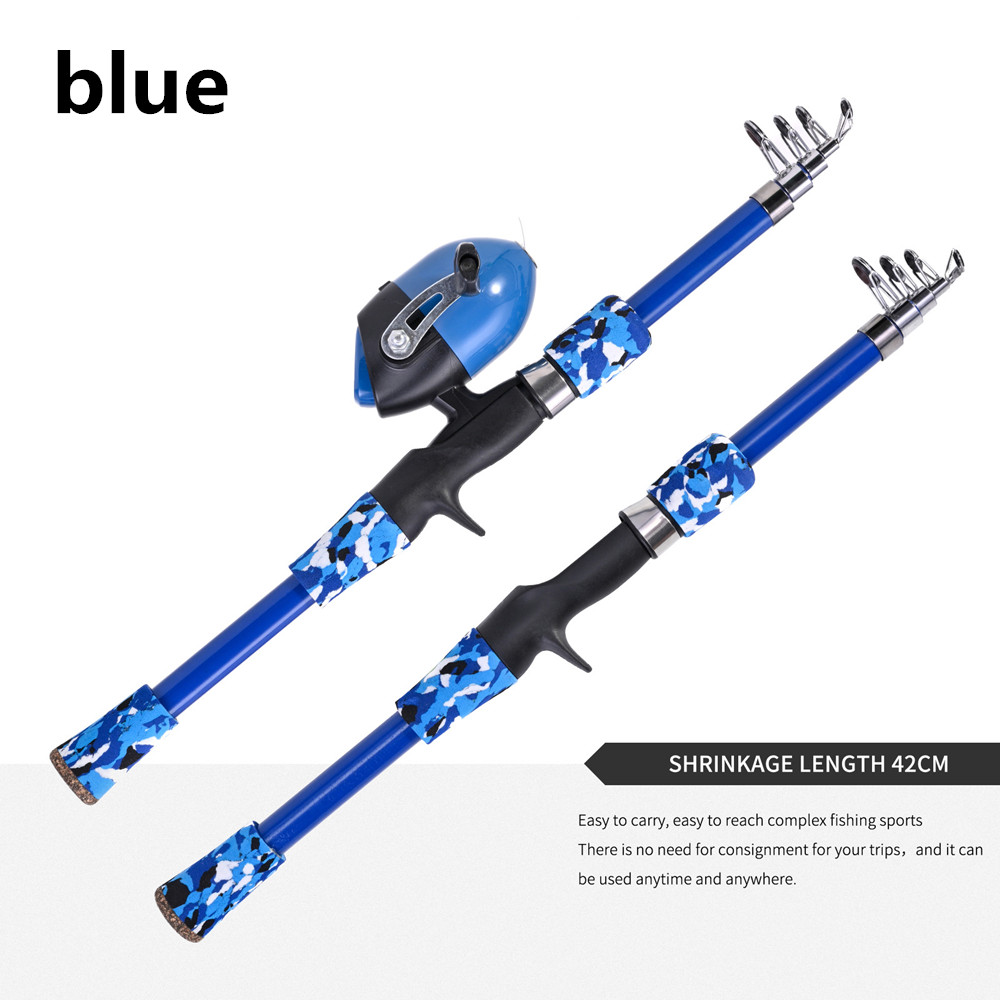 صنارة صيد السمك المحمولة الممو - مراجعة Fishing Rod Ice وسعره