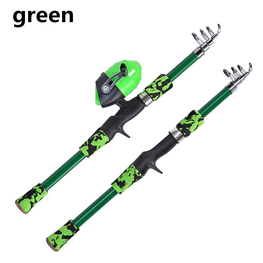 صنارة صيد السمك المحمولة الممو - مراجعة Fishing Rod Ice وسعره