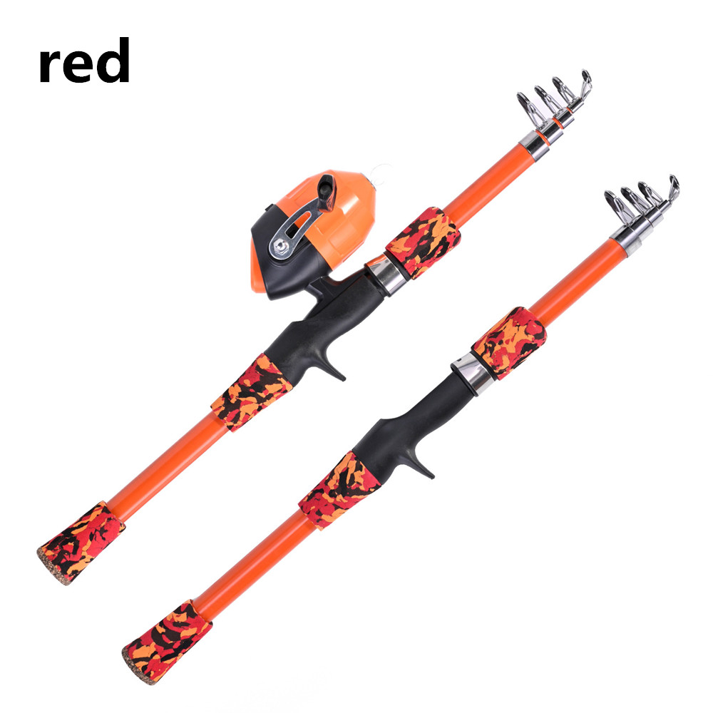 صنارة صيد السمك المحمولة الممو - مراجعة Fishing Rod Ice وسعره