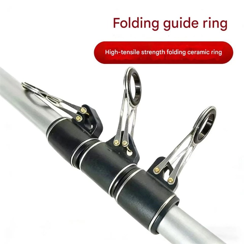 طقم دليل صيد من الفولاذ المقاو - مراجعة Fishing Rod Repair Kit وسعره