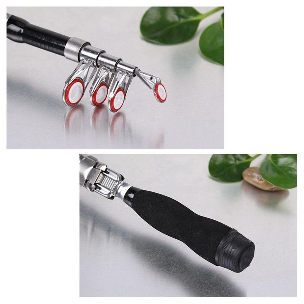 قصبة صيد تلسكوبية صغيرة فائقة  - مراجعة Fishing Rod Travel وسعره